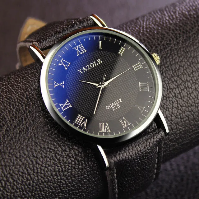 YAZOLE 2017 Mens Watches Top Brand Luxury Famous Quartz Watch Men Clock Male Wrist Watch For Men Quartz-watch Relogio Masculino